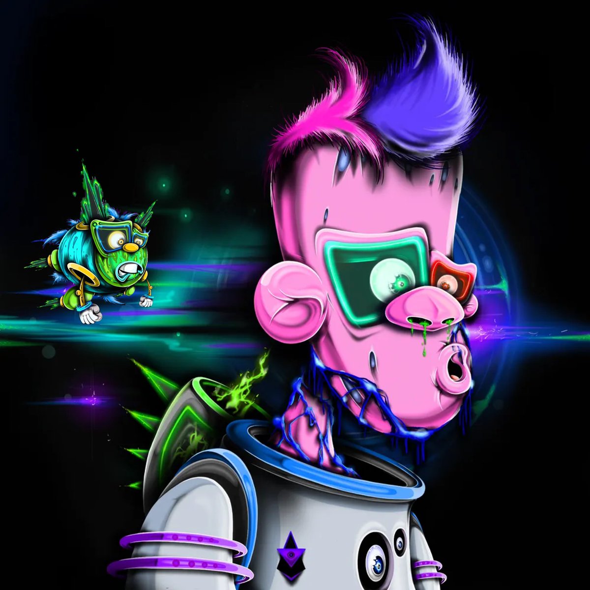 Lost_Riderz's tweet image. Something is happening in the Lab🧪!  #LTA #KOZMONAUTS #BUGZ 🤩🫶 #EXZIDIA #LAB