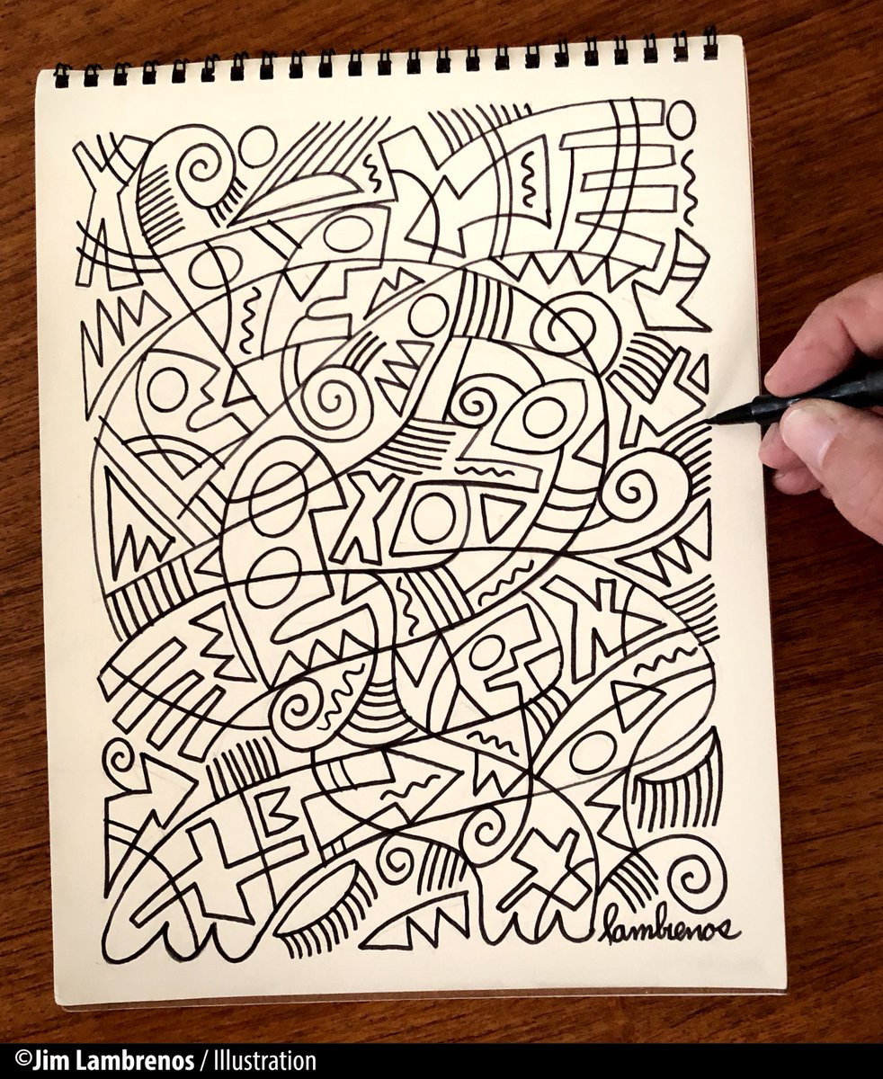 JimLambrenos's tweet image. One - Two - Three - Do It!!!  #Drawing