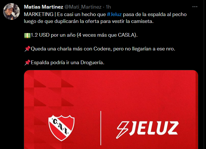Noten como el vocero oficialista Pautita Martinez se ufana en remarcar que la plata de Jeluz (empresa Moyanista de Lema) es 4 veces mas plata, que la tiene CASLA, y la comparacion con rasin, river y bosta, cual es Pautita ?