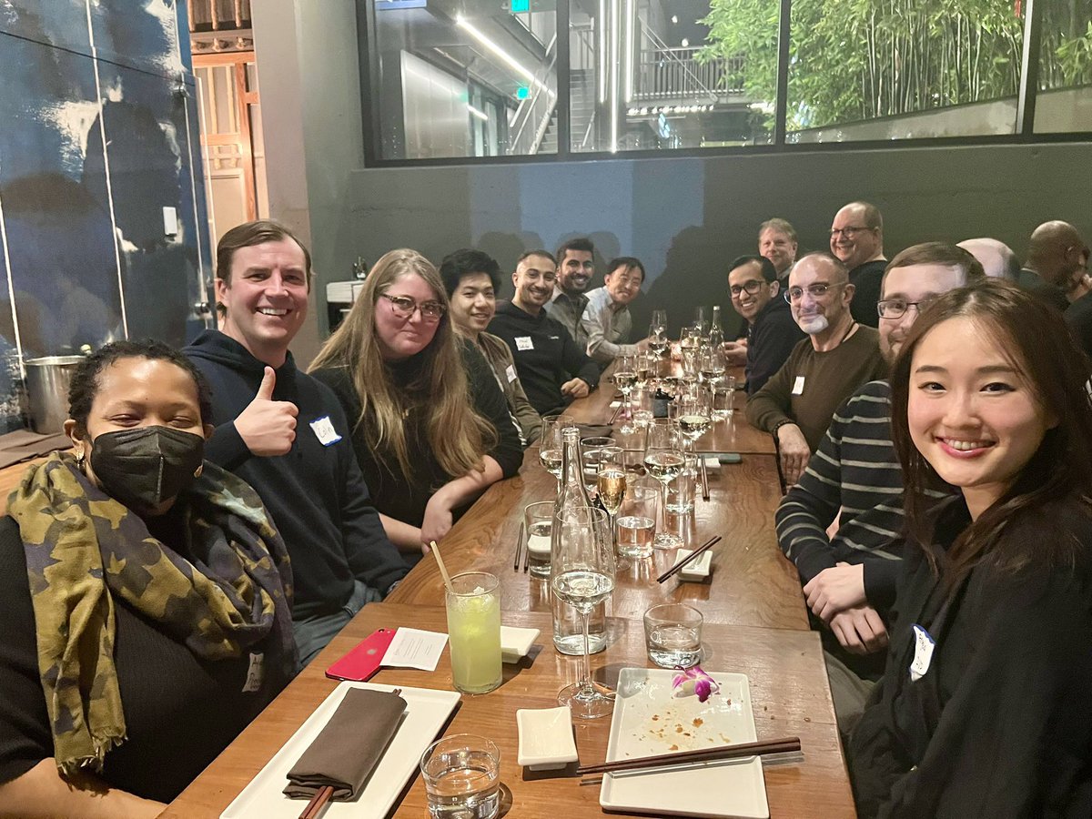 Awesome kicking off the new year with our Founders’ Dinner. 

Such a privilege for <a href="/latifperacha/">Latif Peracha</a> and me to host <a href="/ChaoPhillip/">Phillip</a>, <a href="/sophgoldb/">sophia goldberg</a>, <a href="/JayDahal/">Jay</a>, <a href="/mattaparker/">mattaparker</a>, <a href="/colintluce/">colin luce</a>, <a href="/peggymangot/">Peggy Mangot</a>, <a href="/andrewluong_/">Andrew Luong</a>, <a href="/AyannaKerrison/">Ayanna Kerrison</a>, <a href="/gRamblings/">Gautam Gupta</a> &amp; <a href="/angelabzhu/">Angela Zhu</a>.

<a href="/M13Company/">M13</a> #BrighterTogether