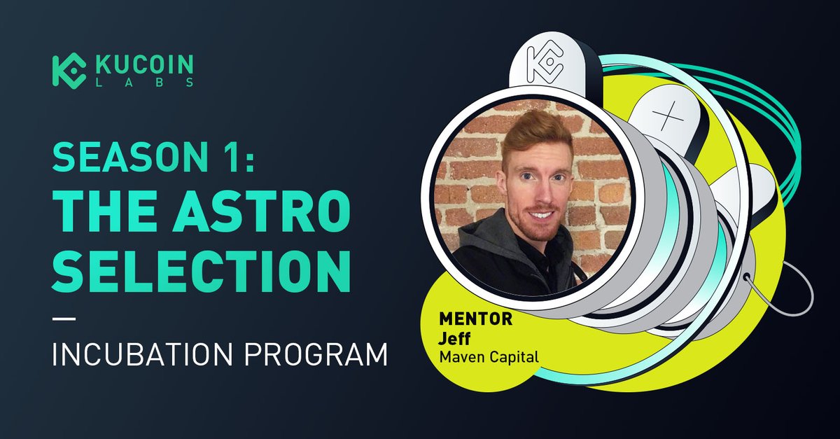 Welcome Jeff from <a href="/mavencapitalio/">Maven Capital</a> as a mentor join in the Season 1 of KuCoin Labs Incubation Program. Looking forward to the professional mentoring from him! 🥳🥳
<a href="/kucoincom/">KuCoin</a>
#KCLabsIncubationProgramI
#TheAstroSelection