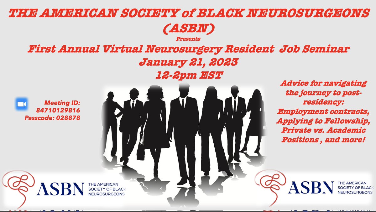 The American Society of Black Neurosurgeons, Inc. tweet media