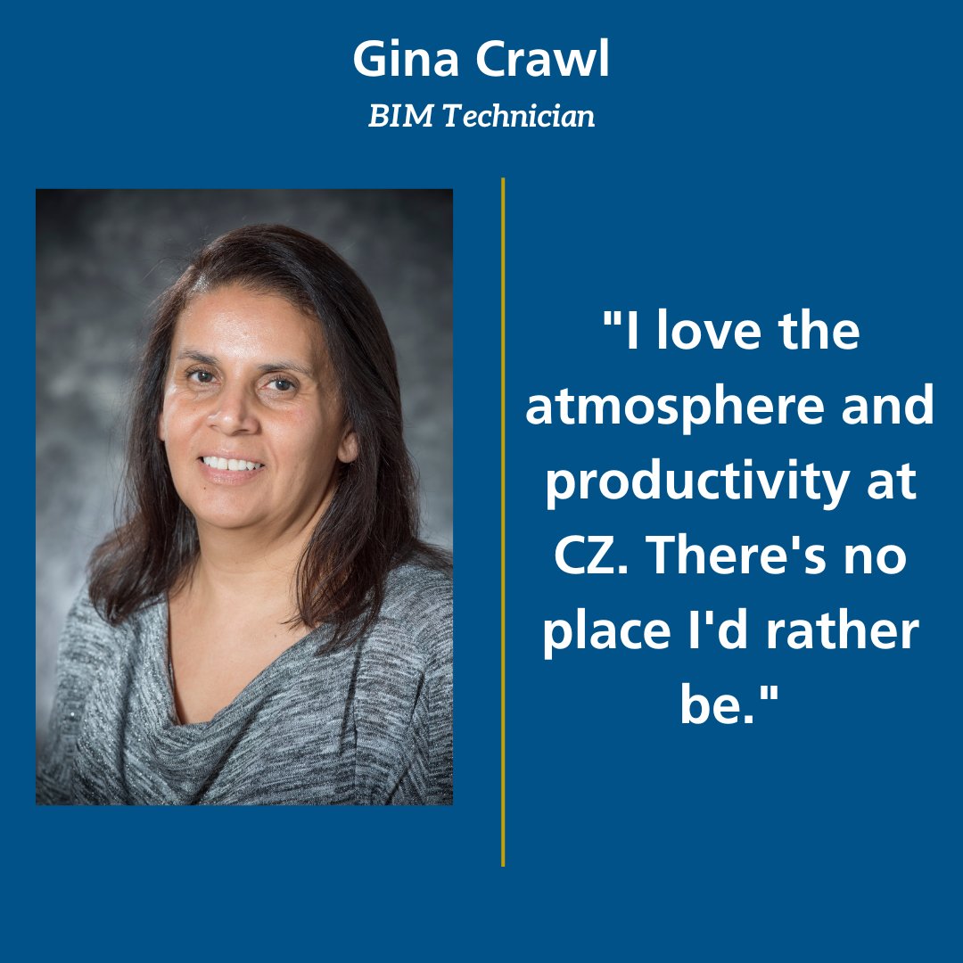 ClearyZimm's tweet image. Meet Gina Crawl, BIM Technician, at Cleary Zimmermann Engineers! 

#ClearyZimmermann #MEPengineers #TexasEngineers