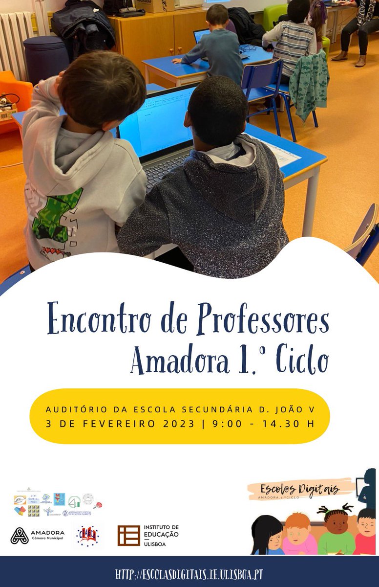 Em breve, no âmbito das atividades do Projeto Escol@s Digitais #escolasdigitais #ieulisboa
lnkd.in/gvUP7FK