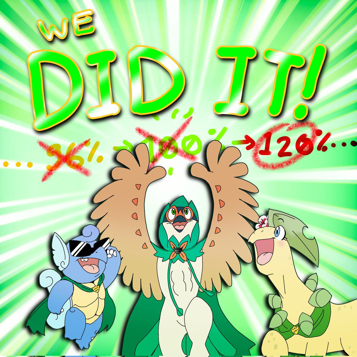 ArceussWish's tweet photo. We... WE DID IT!
WE SURPASSED OUR INITIAL FUNDING GOAL AND FIRST STRETCH GOAL!

Thank you SO MUCH for the support so far... but we still have a couple weeks to go! Could it be that we'll need to extend our stretch goals even further?
https://t.co/rPG4qFDPoi https://t.co/25Us9Qt1Y6