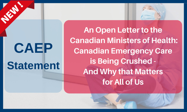 Please see CAEP's letter sent today to the Canadian Provincial Minister's of Health. Share widely! caep.ca/breaking-news/ #advocacy <a href="/alandrummond2/">alan drummond</a> <a href="/EddyLang1/">Eddy Lang</a>