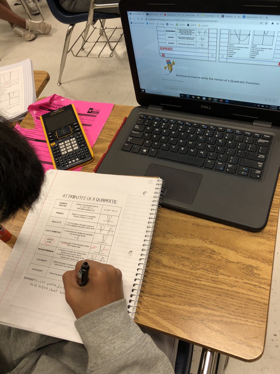 Quizizz on Twitter "RT mseanez_EDHS Graphing Quadratic Functions and