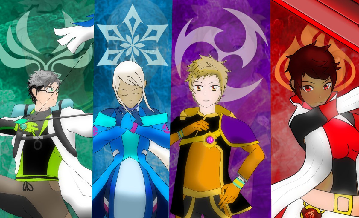 ArikaMario's tweet photo. First edit in this year. Unlike last year... It seems I need more boosted #ProfessorWillow or #LeaderBlanche posts than usual.
#ProfWillow #LeaderCandela #LeaderSpark #pokemonGOFANART #PokemonGO #genshin #genshinimpact #Anemo #Cryo #Pyro #Electro https://t.co/DrFoQ2c3Be