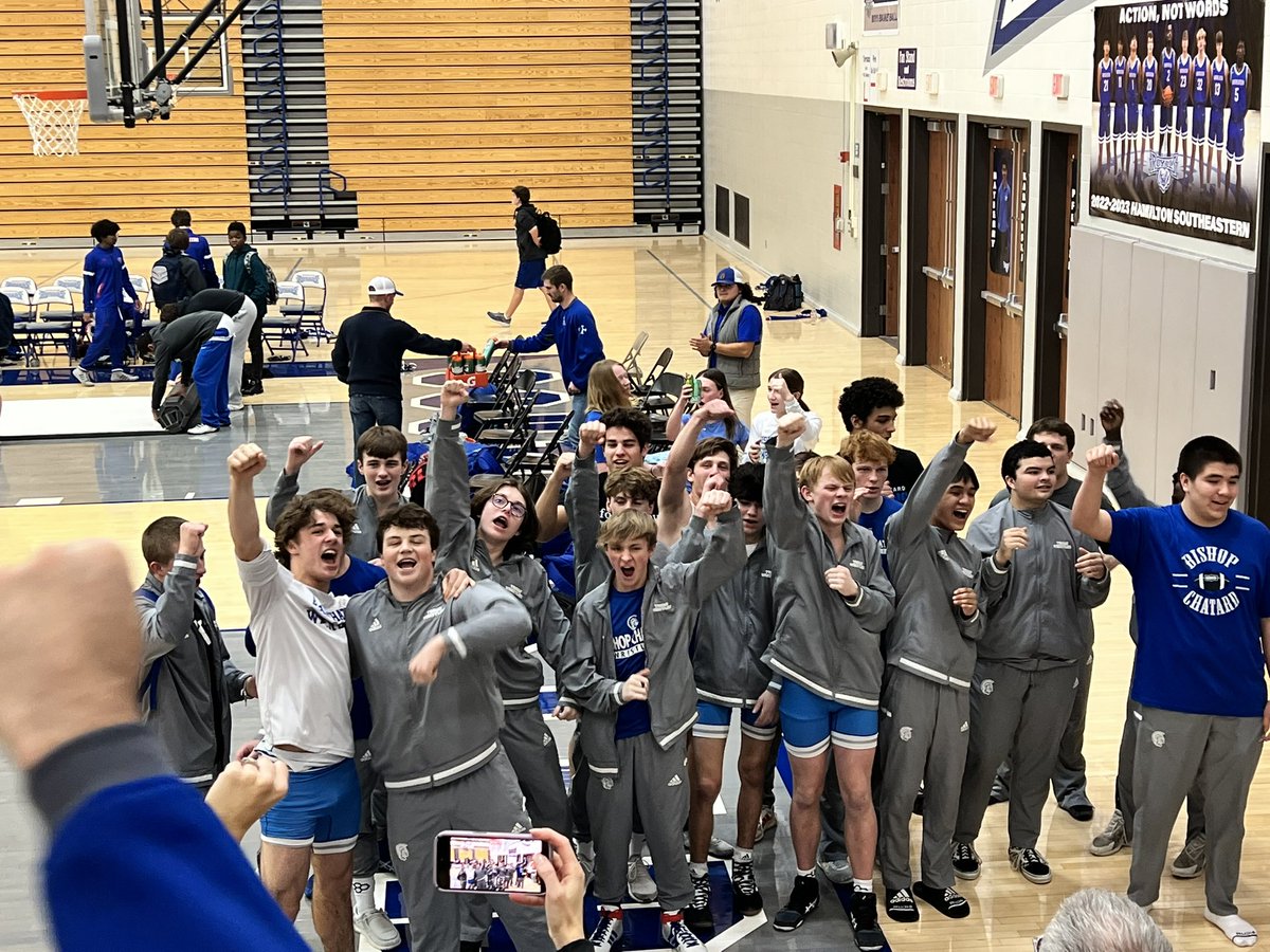 Trojans take down #20 Hamilton Southeastern!

34-32
<a href="/BCHSAthletics/">Bishop Chatard Athletics</a> <a href="/BishopChatardHS/">Bishop Chatard High School</a> <a href="/IndianaMat/">IndianaMat🦍🤼</a>