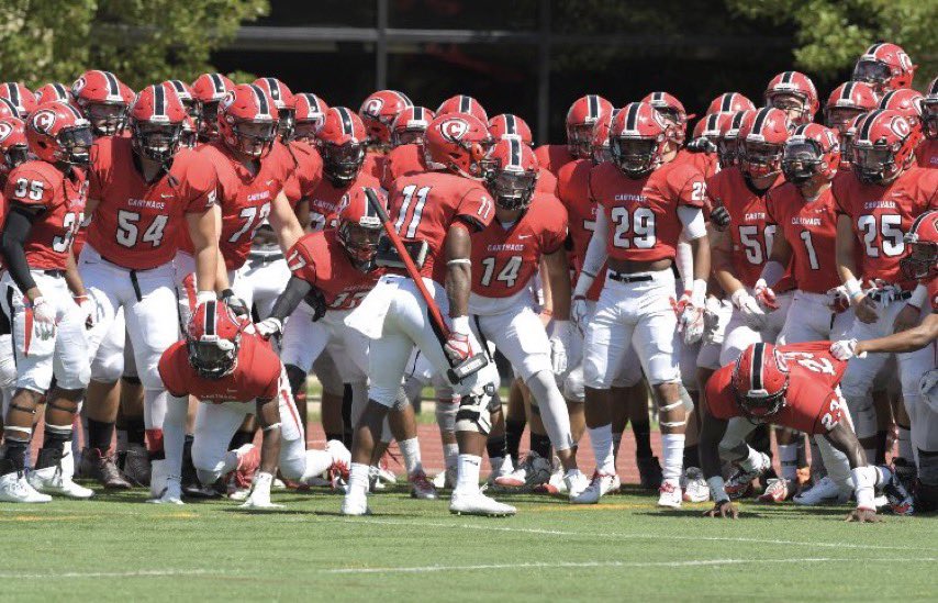 After great conversations with @JacobIodence I am blessed to say I have received my first offer to play college football for <a href="/Carthage_FB/">Carthage Football</a>!!! ❤️🤍

<a href="/WiscoVikingsFB/">Wisco Football</a>