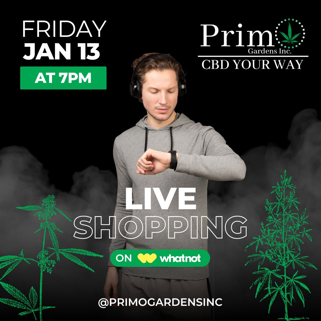 PrimoGardensInc's tweet photo. #FridayThe13th is your lucky day! Gather 'round @Whatnot on Friday night at 7pm to learn about #PrimoCBD and see #live how we make our #BuildYourOwnBlend products. Plus, #exclusive #giveaways are up for grabs – don't miss out!!
Save the date below👇
https://t.co/MhFjX5JuLY https://t.co/4fh8KP8Wj5