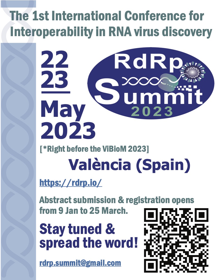 RdRp_Summit's tweet photo. Registration for the first #RdRpSummit is now open!
--> https://t.co/DlV6TfuZOg <--
In-person places are limited. Once filled, we can only accept virtual registrants so act fast! https://t.co/osa2WUAVmn