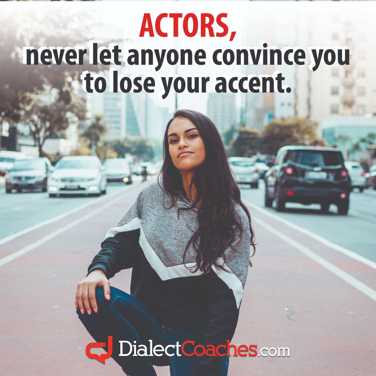 DialectCoaches's tweet photo. Never let anyone convince you to 'lose' your accent. It’s beautiful &amp; it is a SKILL you will NEED for your acting career. Always add accents, never suppress them. You can learn to communicate in as many accents as you would like &amp; each one opens up new casting opportunities. https://t.co/cWH5Ni38XY