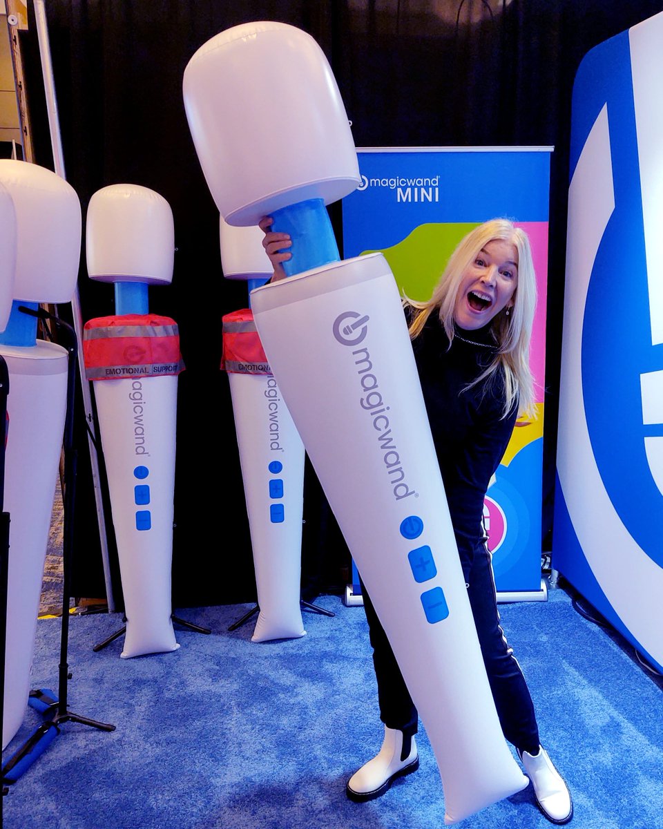 Hello from "The Sex Toy Convention" #truemagicwand #sextoyconcierge Hello from "The Sex Toy Convention" #truemagicwand #sextoyconcierge