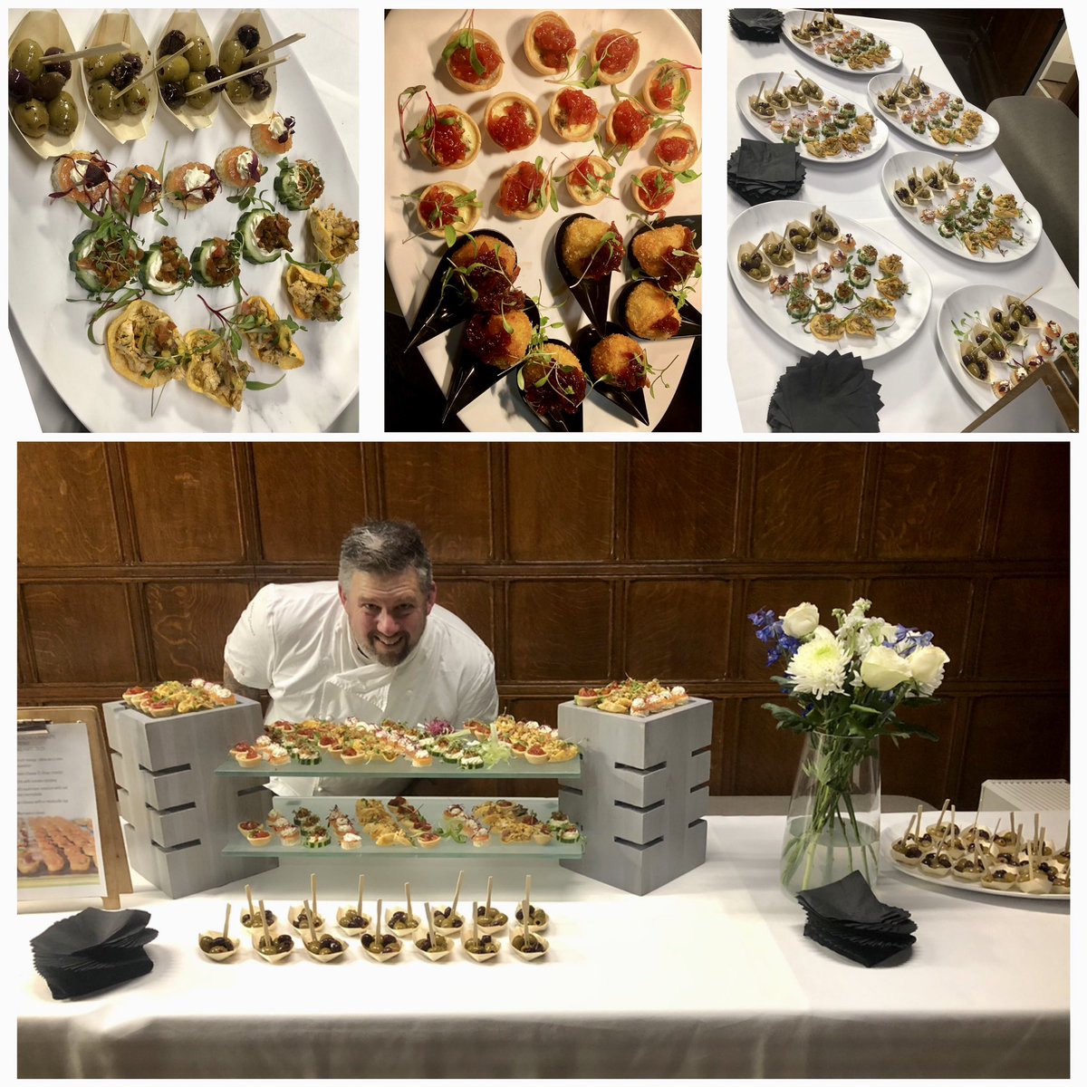 Lovely canapé event as <a href="/BrightonCollege/">Brighton College</a> join Kensington at an amazing prep school. <a href="/CognitaSchools/">Cognita Schools</a> . Thank you to the amazing @Thomas_Franks_ team for supporting me with this event <a href="/gavin_tarbox/">Gavin tarbox</a>  &amp;  John Brooks <a href="/ChefSidor/">Damian Sidorowicz</a>