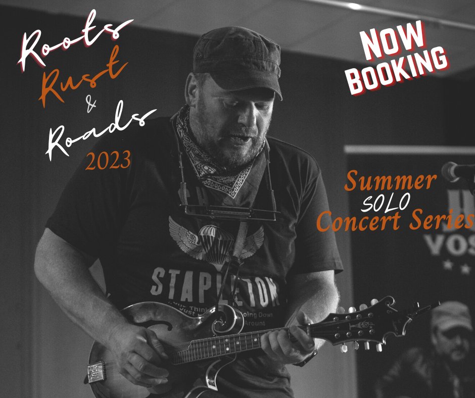 Now booking dates across Western Canada for JJ's 'Roots, Rust and Roads' Solo Concert Show.
Planning a COMMUNITY EVENT? Interested in hosting a PRIVATE HOUSE CONCERT? Click link below fill in the blanks & we'll be in touch.
jjvoss.com
 #houseconcerts #Livemusic