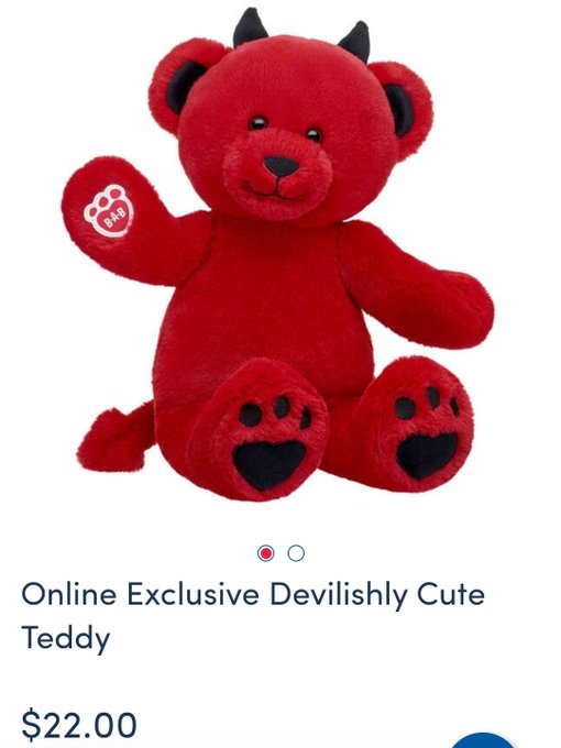 someone buy me those valentines demon build a bear things holy shit theyre so cute https://t.co/e71O