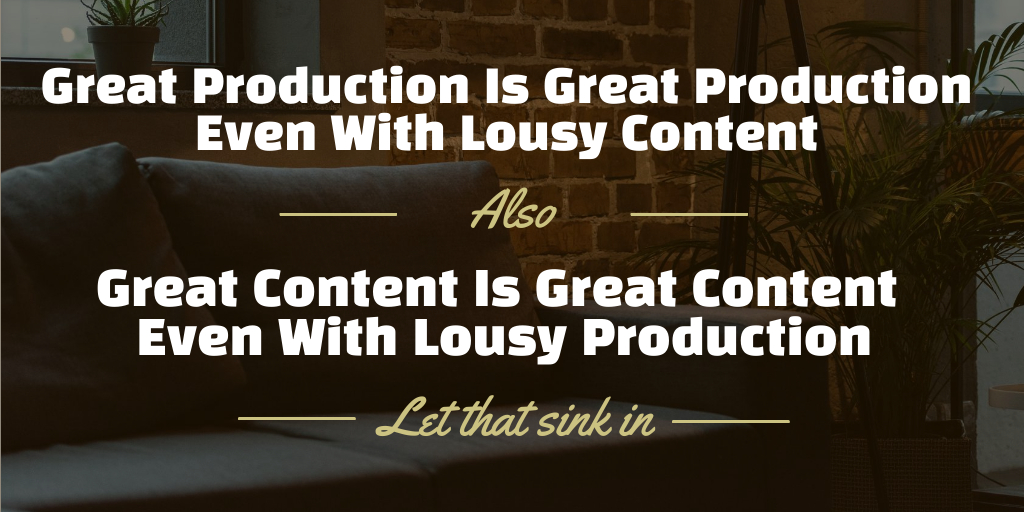 I just saw a post that said producing great content is expensive. I disagree. Great production is expensive. Great content is often free, and great production never guarantees great content. #snappytracker #adhdbusinessowner #adhdentrepreneur