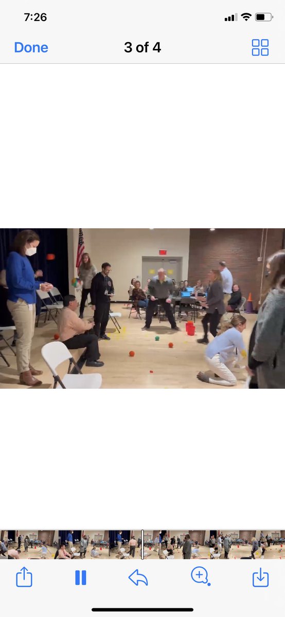Miller-Driscoll faculty engaged in important professional learning on diversity,equity &amp; inclusion led by committee chairs. Launched w/ The Wastebasket Shot considering access &amp; equity. Then a choice to read/listen to an article or view a video w/ specific lenses. #wiltonwayct