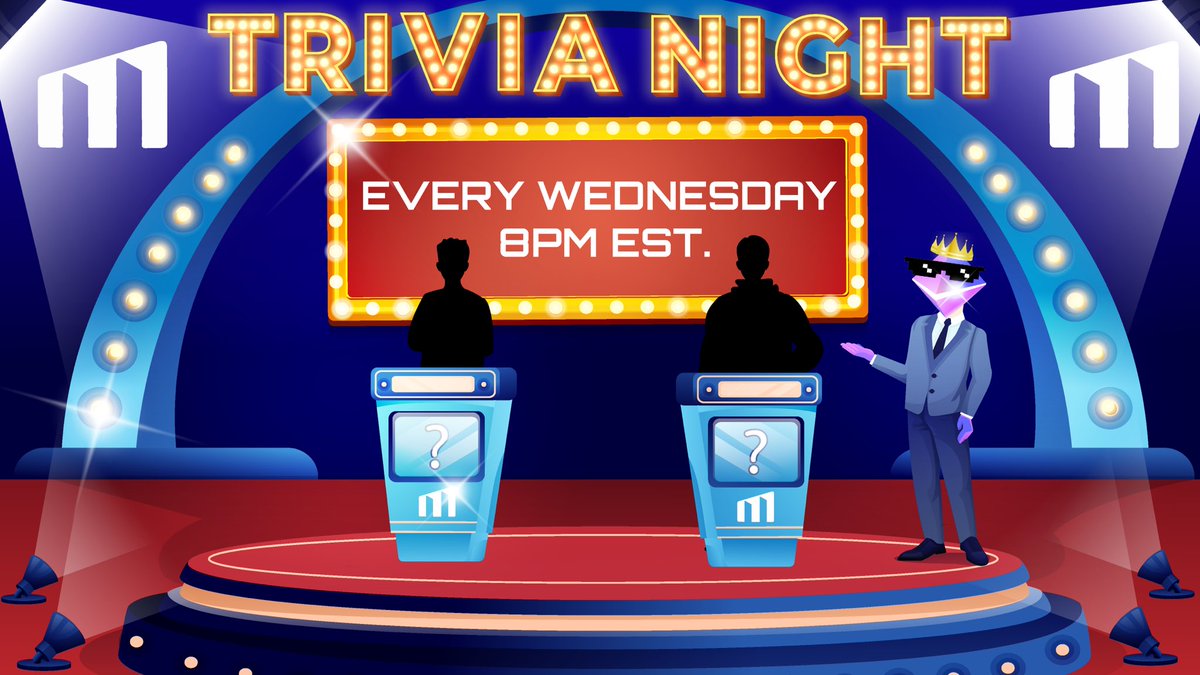 ❔Trivia Night! In the #ProofOfMemes main Tg chat!

🕗 Every Wed at 8PM EST!

Trivia Nights are sponsored by Wild West tokens. Winners of trivia questions get the sponsoring project’s token as a prize!

This week’s sponsor is, fittingly, @WildWest_Token!

t.me/proofofmemes