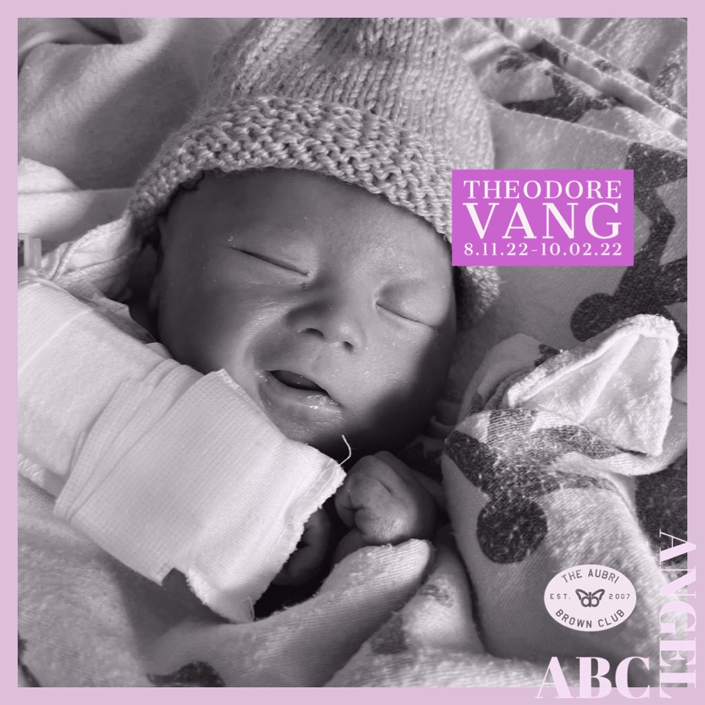 Theodore Vang 
🦋
8.11.22-10.02.22
🦋
#weremberwednesday #helpingfamilies #helpingfamilieswhohavelostachild #helpingfamilieswhohaveexperiencedloss