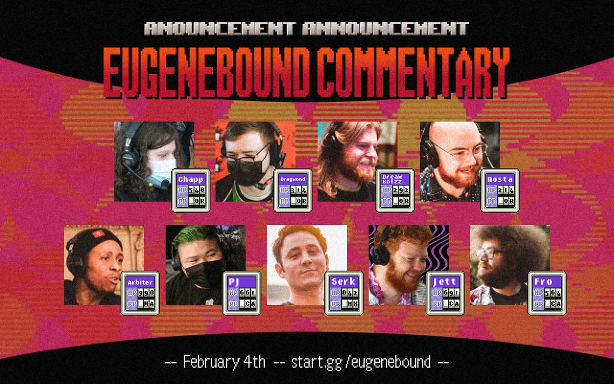 seo_mf108's tweet photo. Hereβs our Commentary line up!! Register now!! https://t.co/EaOCpAooRu
