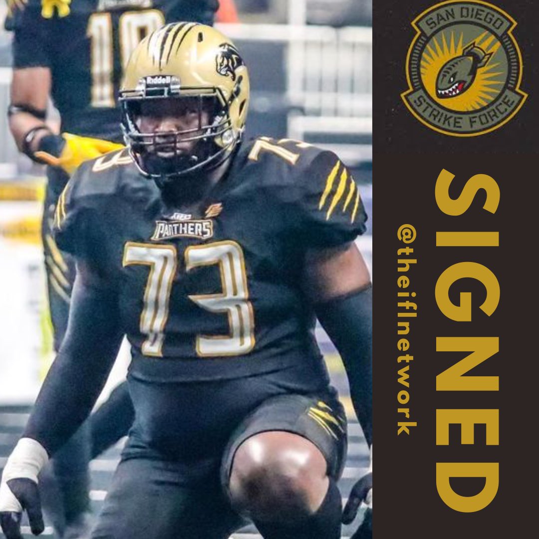 The Indoor Football League Network (@theiflnetwork) on Twitter photo Former Panthers defensive lineman <a href="/JeremiahCaine/">Jeremiah Caine</a> will be staying on the West Coast, signing with the <a href="/sdstrikeforce/">San Diego Strike Force</a>. Former Panthers defensive lineman <a href="/JeremiahCaine/">Jeremiah Caine</a> will be staying on the West Coast, signing with the <a href="/sdstrikeforce/">San Diego Strike Force</a>.