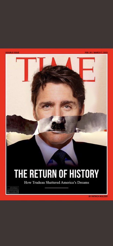 RottenPomodoros's tweet photo. Classic #ConfessionByProjection 

When you act totalitarian, it’s probably best not talk about other authoritarians.

#TrudeauIsAPsychopath will say next that he will always protect freedom of speach…oh, right he already said that. 

“When you stare into the abyss…” https://t.co/r6rQr2LLNP