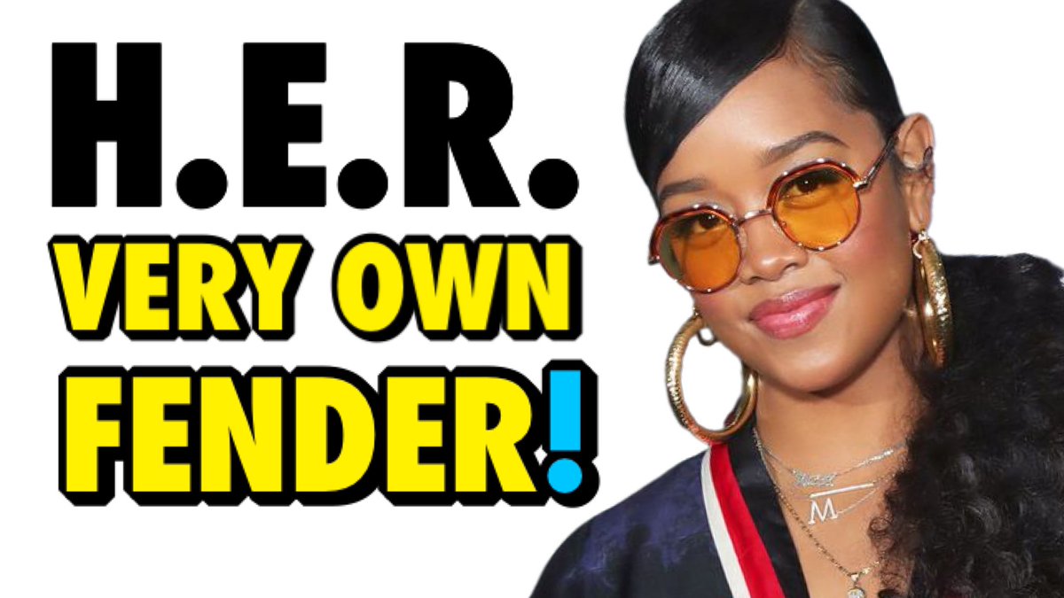 How @HERMusicx Became The FIRST Black Female Artist To Launch A Signature Fender Guitar 
#her #fender #hermusic 

YouTube ⬇️
youtu.be/-GSsRtaUftg