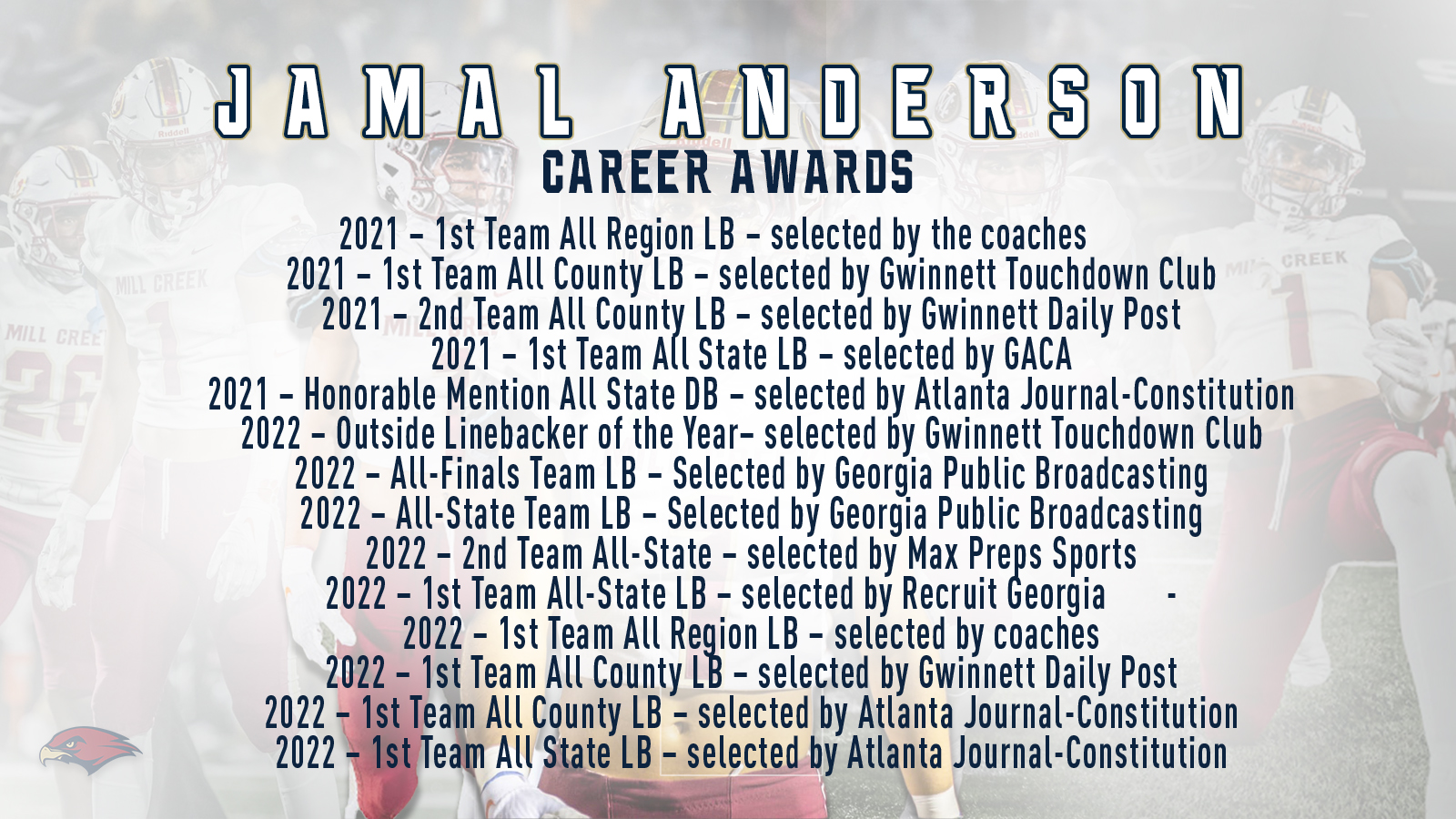 SUPER SIX FOOTBALL: Mill Creek's Jamal Anderson is a special talent, Sports