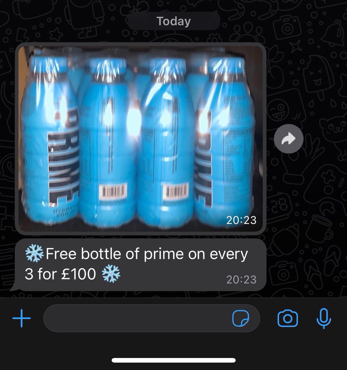 Line and some Prime ❄️