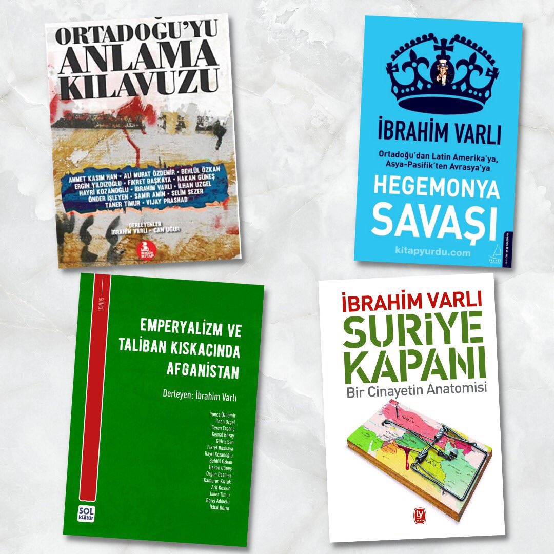 ibrhmvarli's tweet photo. Antonio Gramsci’den alıntılarsak, “Eskinin öldüğü ama yeninin henüz doğmadığı canavarlar zamanındayız!”
Küresel güç merkezleri arasındaki hegemonya, paylaşım, nüfuz mücadelesi şiddetlenirken anlamak/anlamlandırmak için okumalı…📚 https://t.co/JETW84kYup