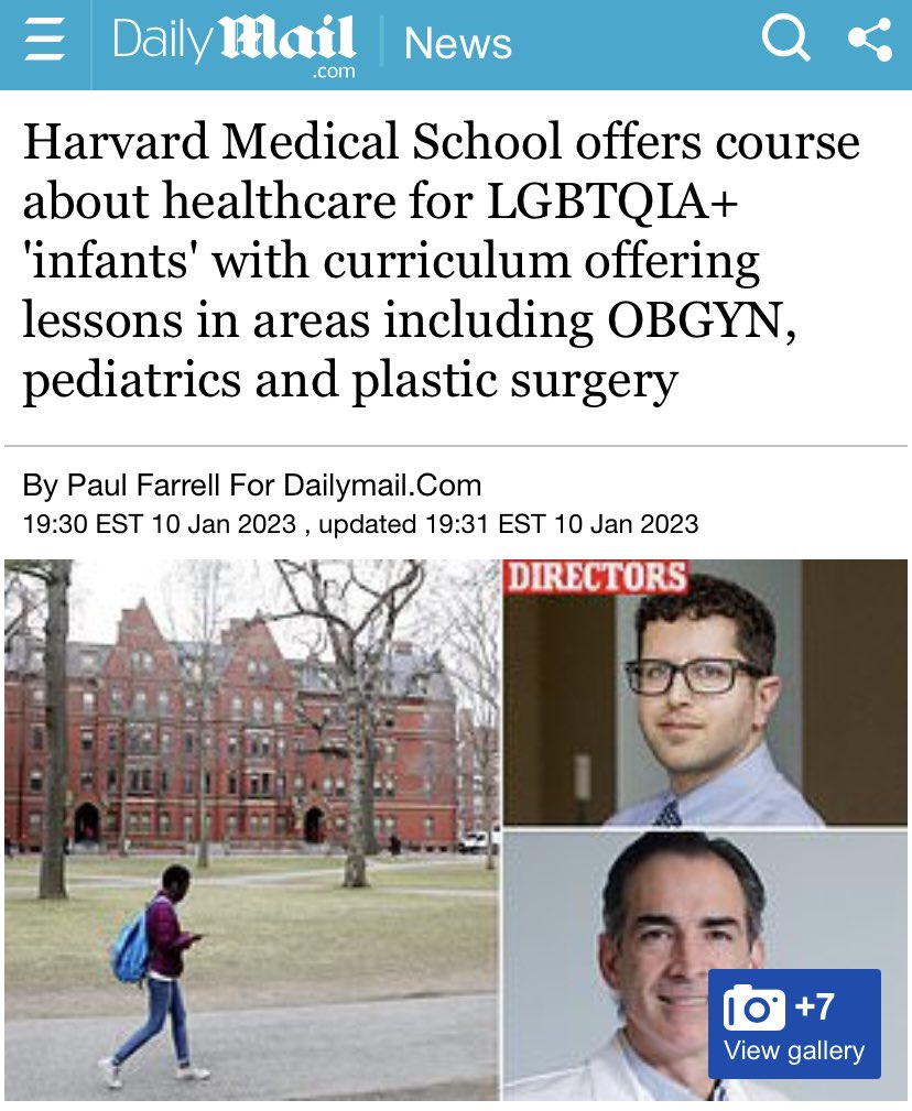Read more about the article Harvard is teaching medical students about transgender infants