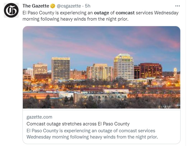 MobileWareUSA's tweet photo. On any given day in the US, ISPs go down in 14 major markets. What’s the plan if your business can’t connect? https://t.co/RnQZSjb9yb #mobileware
#comcast #outage https://t.co/yY07QHXAUL