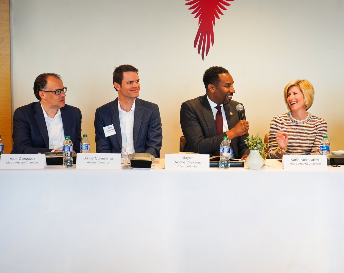 Today MAC hosted Mayor <a href="/andreforatlanta/">Andre Dickens</a> and led a conversation with leaders in Atlanta’s Venture Capital community. Thanks to all our VC funders that came to collaborate. Looking for opportunities as we work to build a top 5 startup market in ATL! #AtlantaisNow #GrowAtlanta