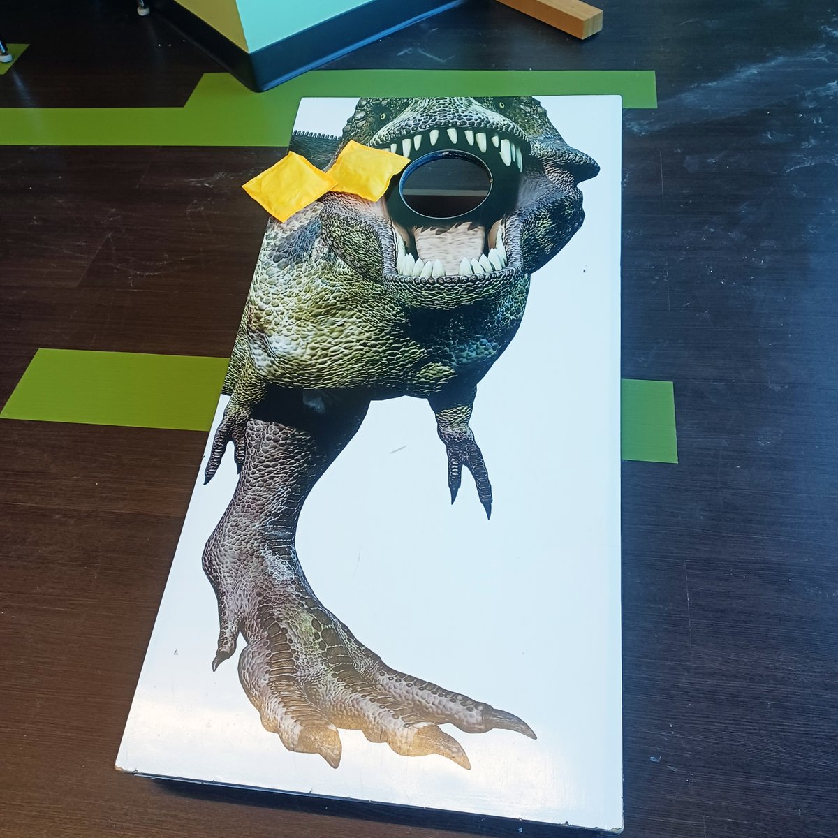 While we are transitioning to our next exhibit, Dinosaurs: Fossils Exposed, we have dinosaur activities set up in the classroom. There are six different stations and tons of fun to be had!  Dinosaurs: Fossils Exposed, opens Sat., Jan. 21. Learn more at flinthillsdiscovery.org/dinosaurs.