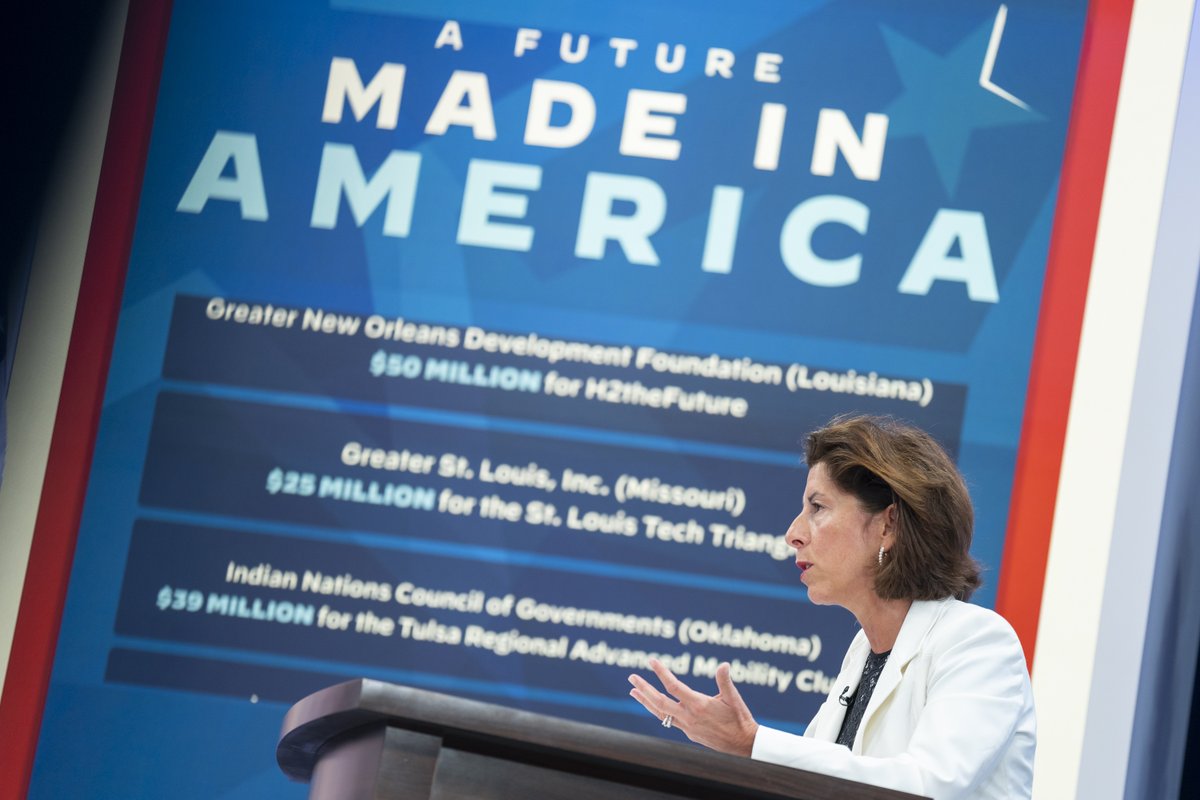 We’re turning Made in America from a slogan into reality.
