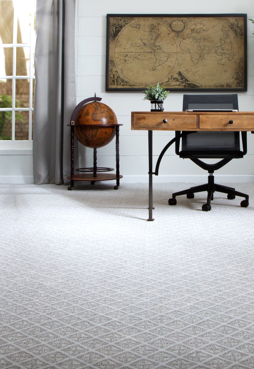 MohawkFlooring's tweet photo. Many people now work remotely, and it's important to establish a workspace. Designed with nylon fibers for beauty and durability, UltraStrand® #carpets are perfect for your new #homeoffice.
#UltraStrand® Linington Manor in Enchanting
Learn More: https://t.co/xliTAeoK12 https://t.co/8MwooYDfER