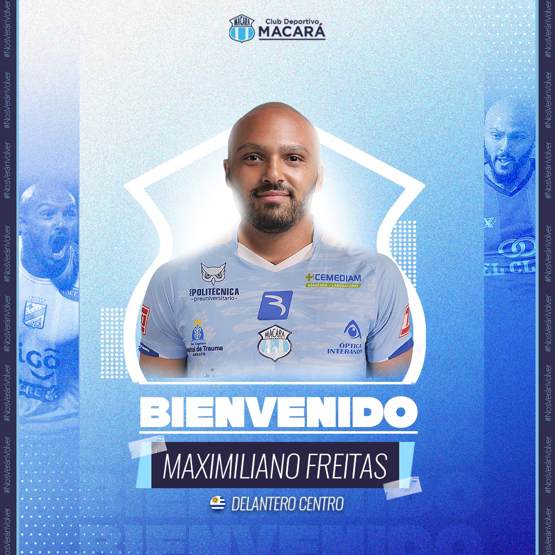 "En todos los equipos que ascendimos hay una base, si no tienes figuras es con un buen grupo, para mi esa es la clave para subir" Maximiliano Freitas / Refuerzo #Macara