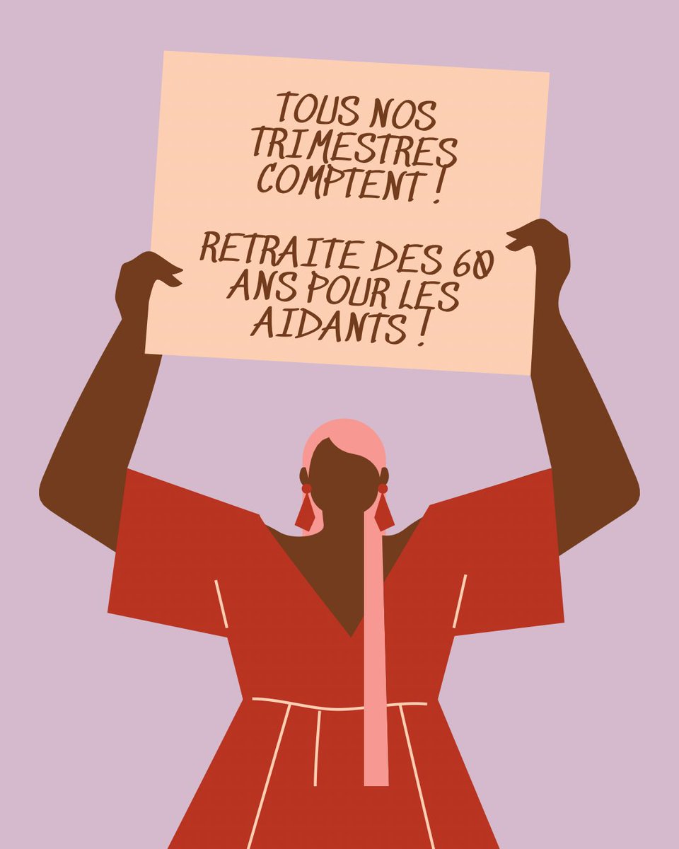 [#Retraite] TouPI demande la retraite dès 60 ans pour les aidants ayant cumulé 172 trimestres validés, incluant les trimestres de majoration
1/