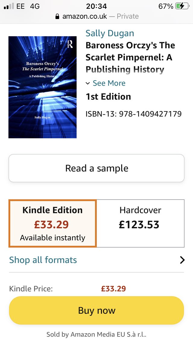 ProphetLaureate's tweet photo. @gomerykimber @GaryLachman And btw can any one tell me why a scholarly Book on t/ subject should cost so much? https://t.co/D6q3tulnzz