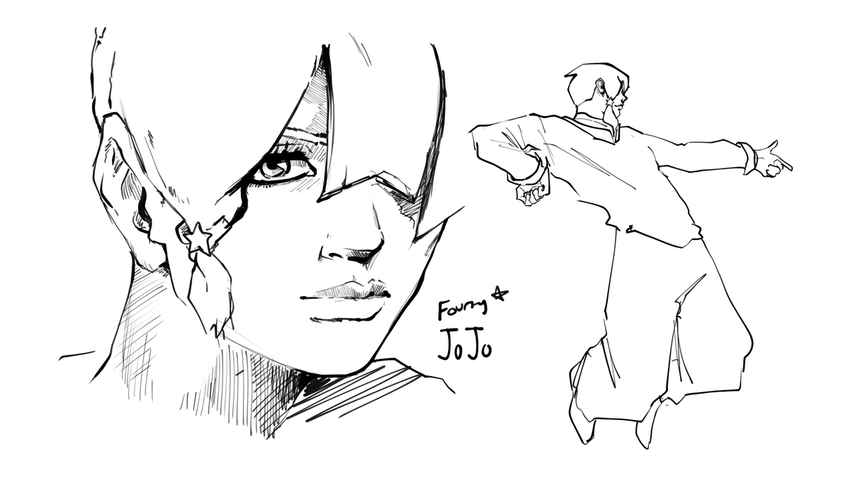 sketch of new mr. jojo 