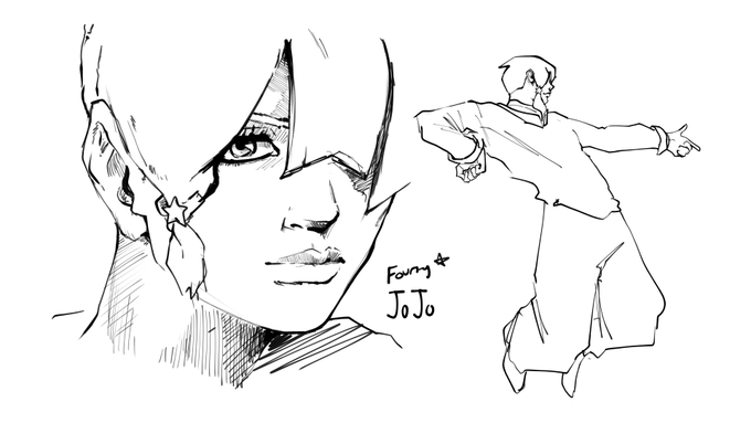 sketch of new mr. jojo 