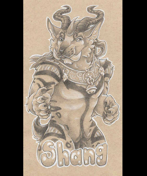 TwiningTree's tweet photo. The completed Toned Tag badge of Shang the Fudog for @shangfudog. 😄 What a fun character to work on! 😍
❤️
#artwork #fudog #furryfandom #drawing #foodog https://t.co/9b9p24M330