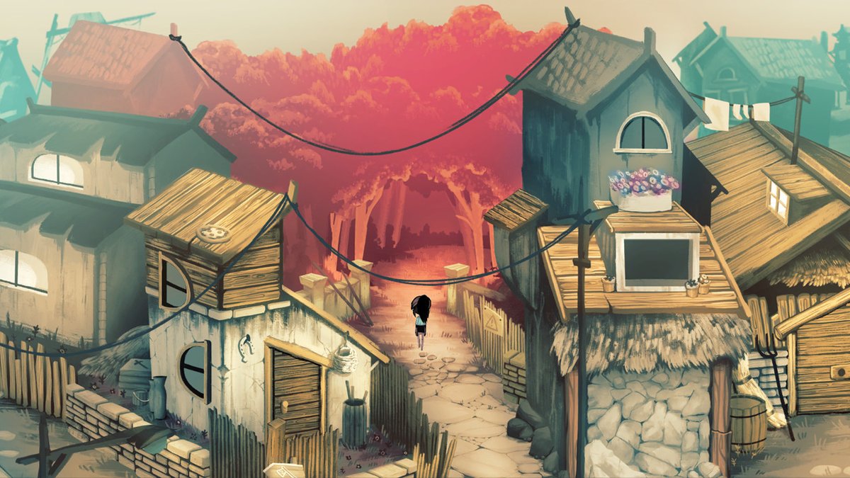 「不穏な森に囲まれた町で人の消える原因に迫るダークADV『Children of 」|⚡Game*Spark⚡のイラスト