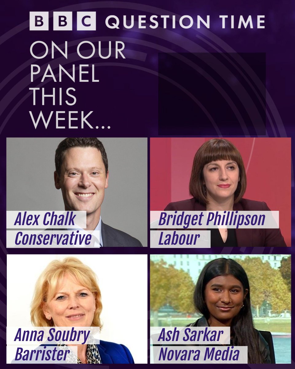 BBC Question Time tweet media