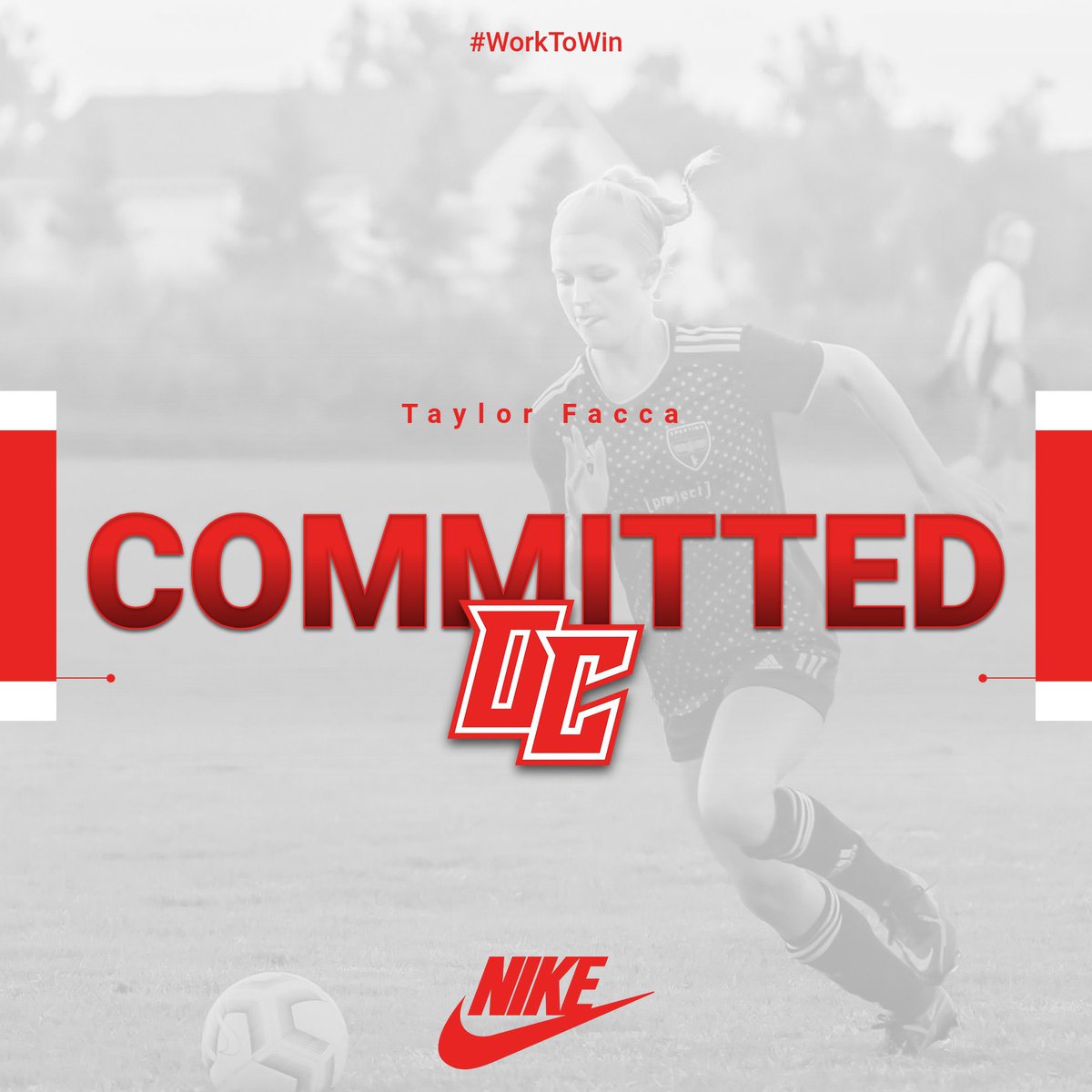 TaylorFacca10's tweet photo. I’m so excited and honored to announce that I have verbally committed to continue my soccer and academic career at Olivet college! Thank you to all of my coaches, teammates, friends,and parents for this wouldn’t have been possible without your support. Go comets☄️ #worktowin https://t.co/aOvpB1oryr