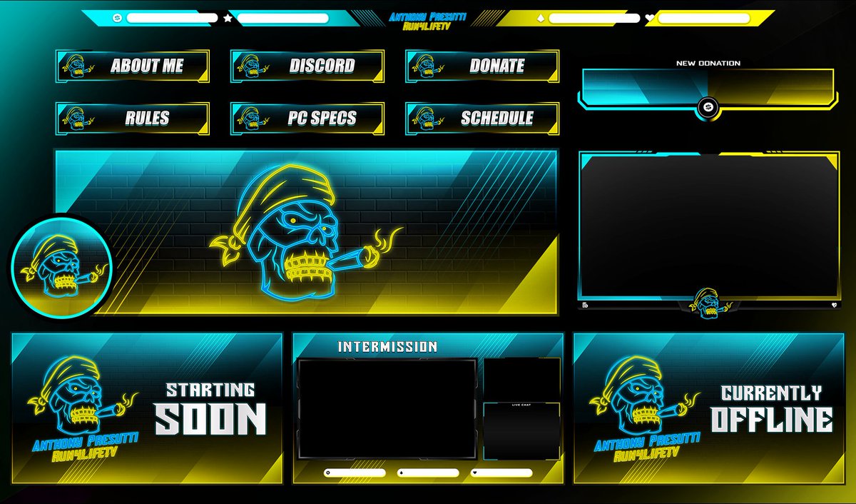 #overlay and  animation for commission ✨🦝if any one want like this dm me
.- Retweets are appreciated! 
-Commissions open! #VtuberDebut
 #ENtuber #vtuberuprising #twitch #twitch.tv  #drawing #furryart #art #drawing #protogenpfp  #furryfandom #furryartwork #smallstreamer