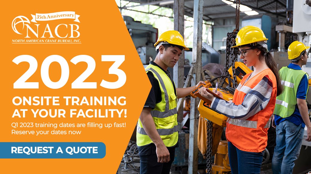 Get our trusted trainers and certification training at your facility. Get specialized training plans built around your specific equipment. Call today to get a quote and reserve your 2023 training dates before they fill up! More Info: bit.ly/3ZvWrEy