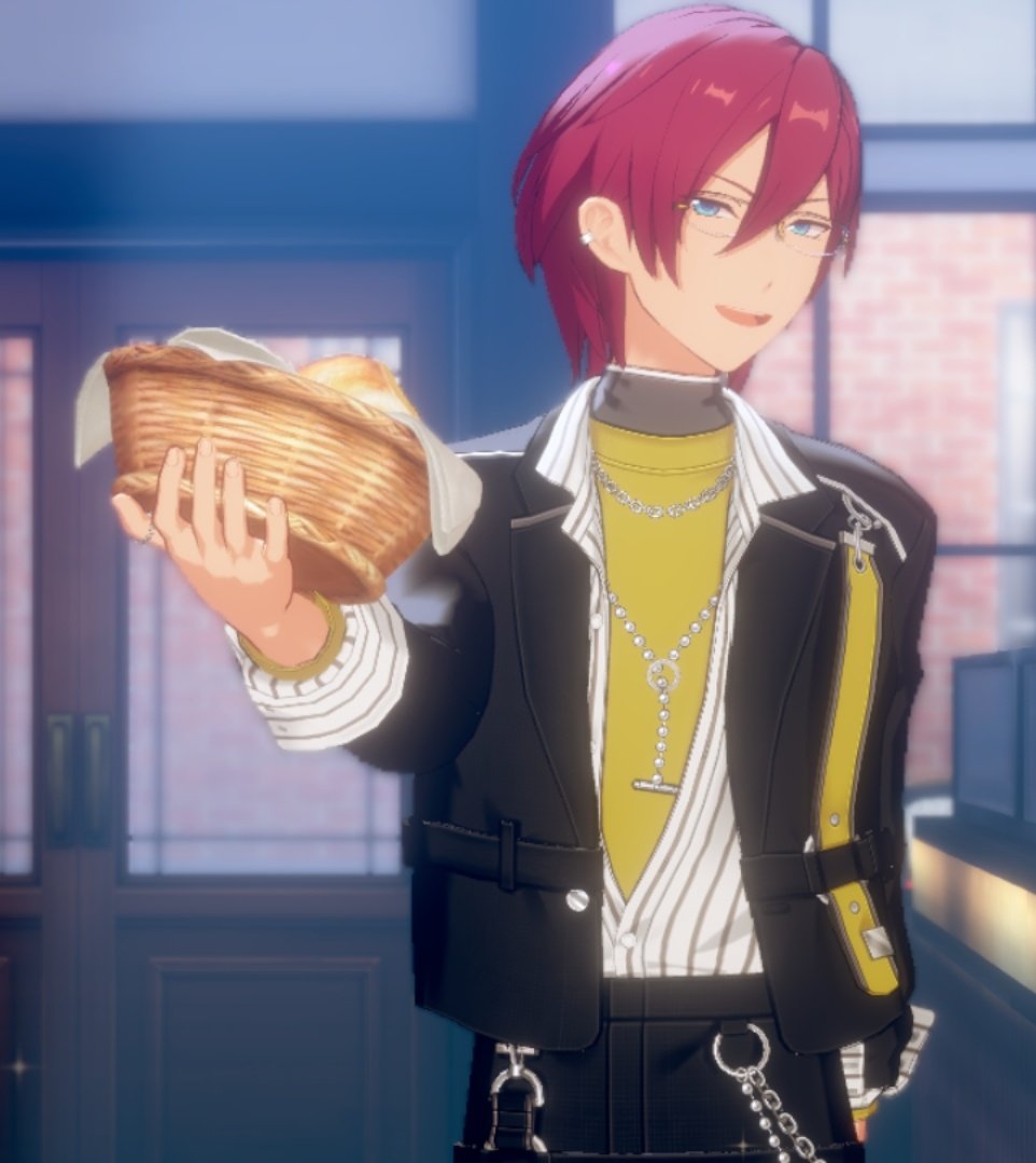 ¡Saludos! Ya traje el pan. ☆